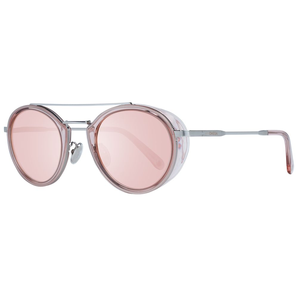 Omega Pink Metal Sunglasses - Qutton