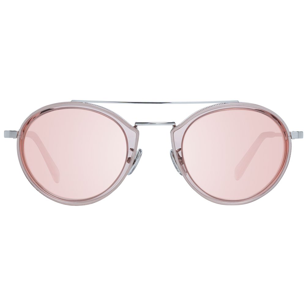 Omega Pink Metal Sunglasses - Qutton