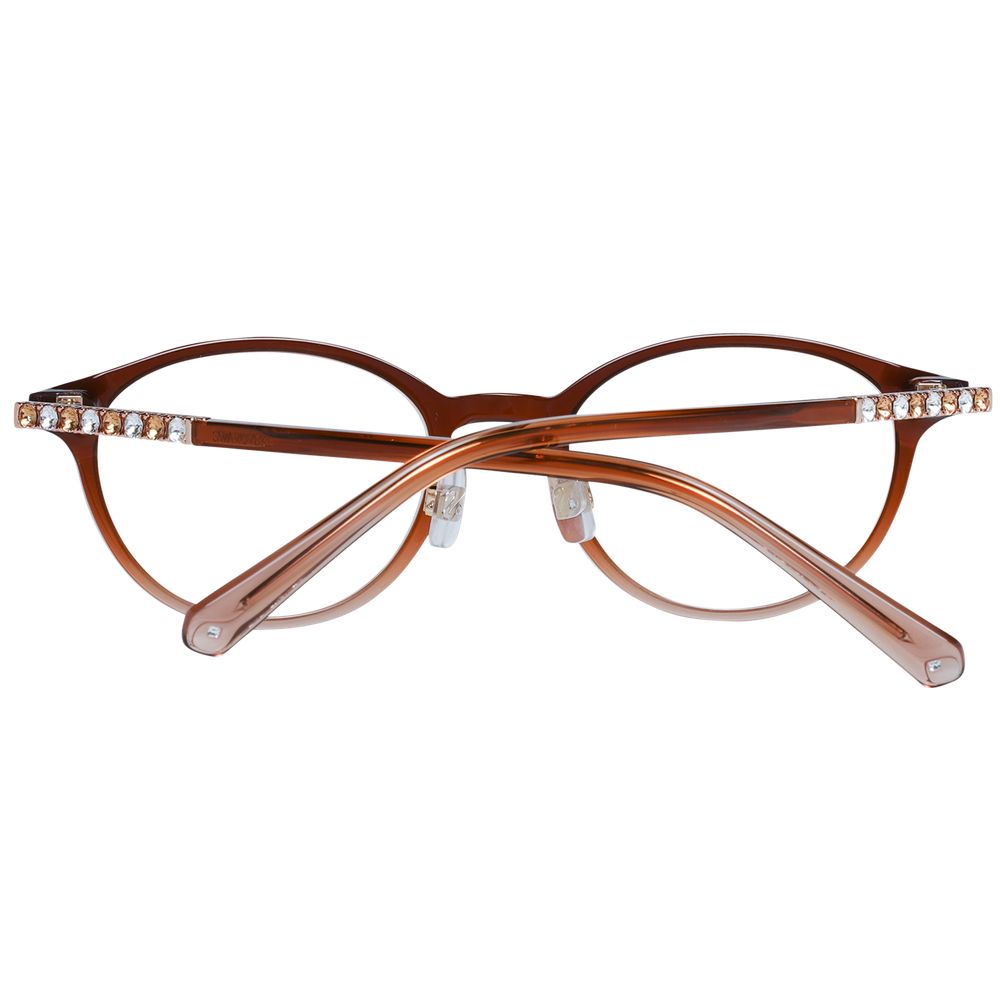 Swarovski Brown Plastic Glasses (Frames) - Qutton