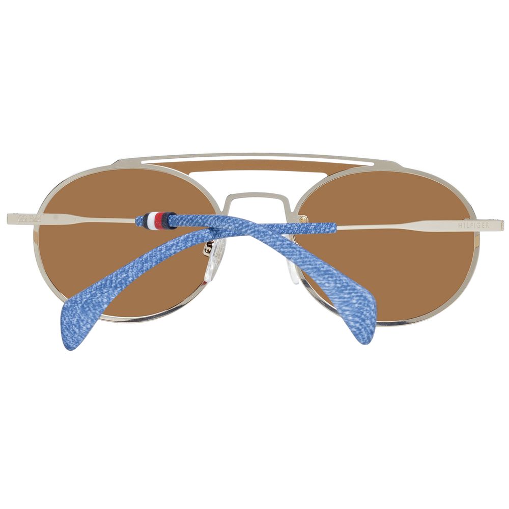 Tommy Hilfiger Gold Metal & Plastic Sunglasses - Qutton