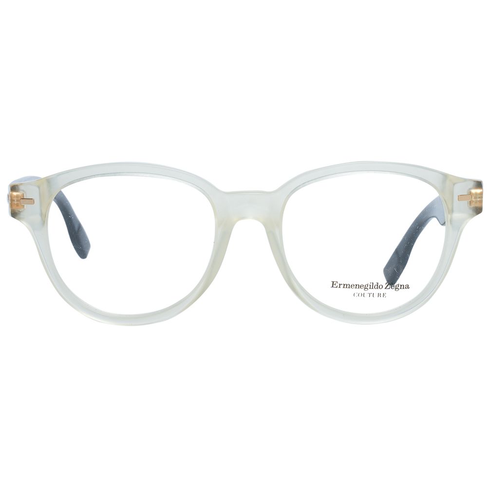 Ermenegildo Zegna Transparent Plastic Glasses (Frames) - Qutton