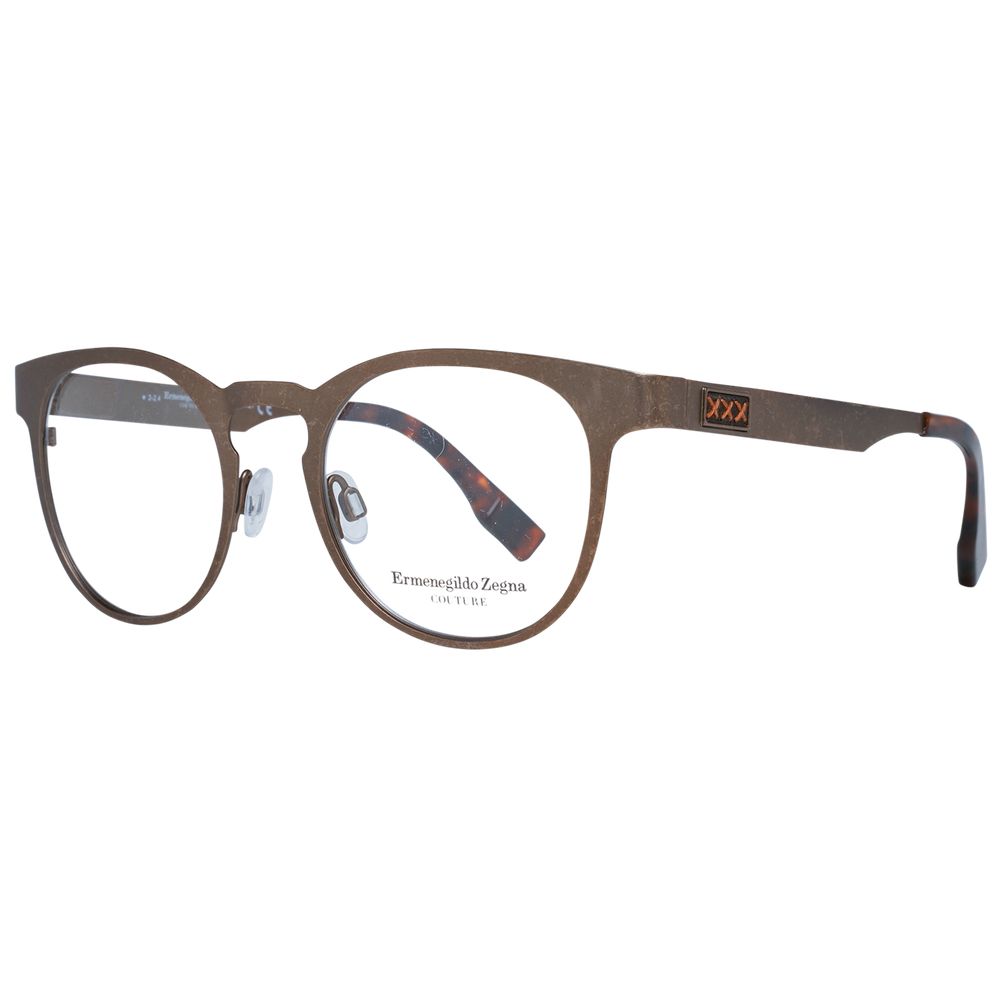 Ermenegildo Zegna Bronze Titanium Glasses (Frames) - Qutton