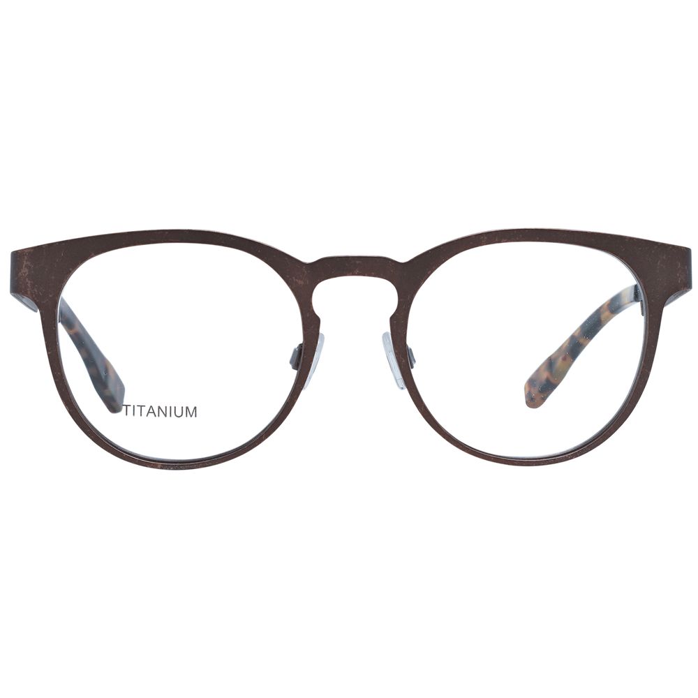 Ermenegildo Zegna Bronze Titanium Glasses (Frames) - Qutton