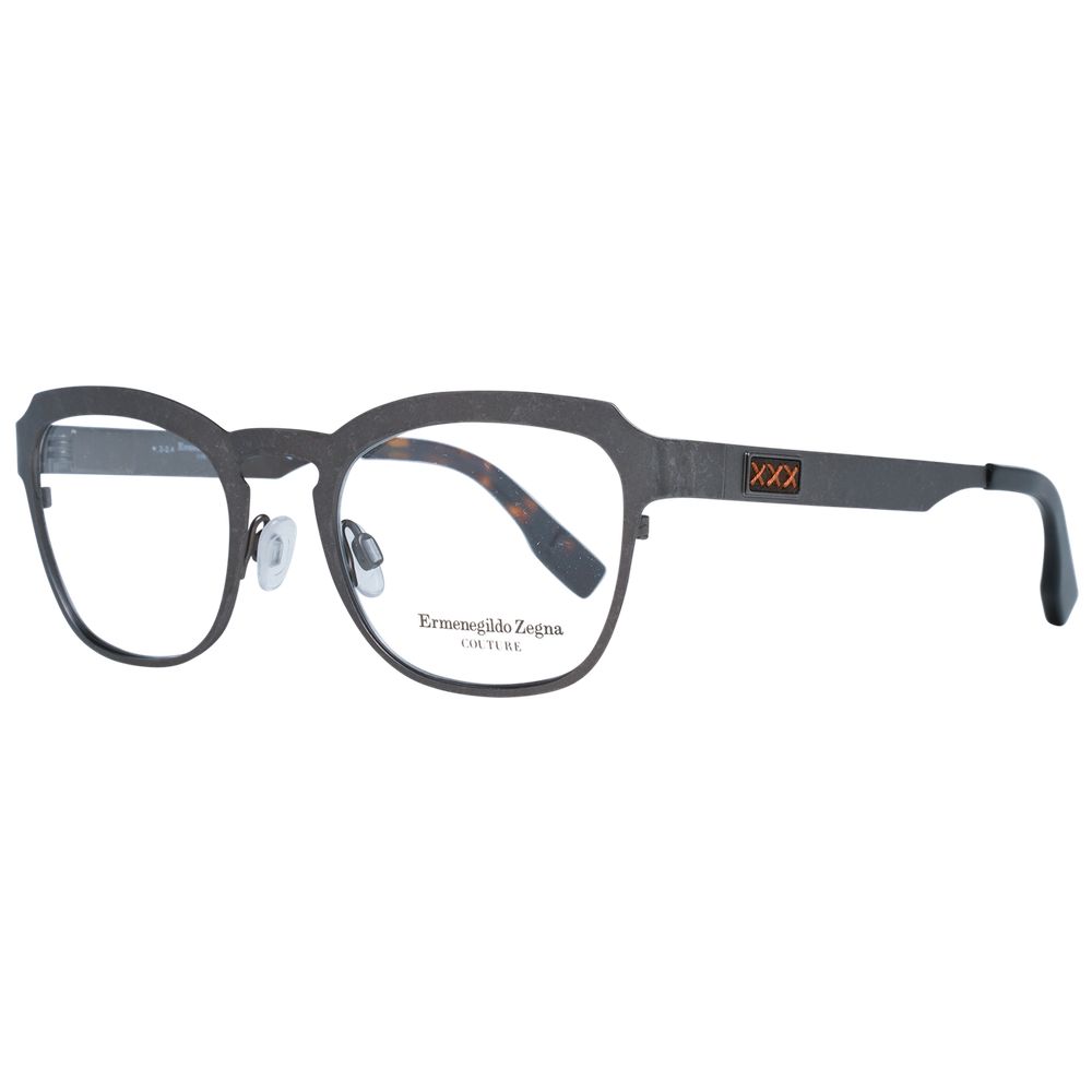 Ermenegildo Zegna Gray Titanium Glasses (Frames) - Qutton