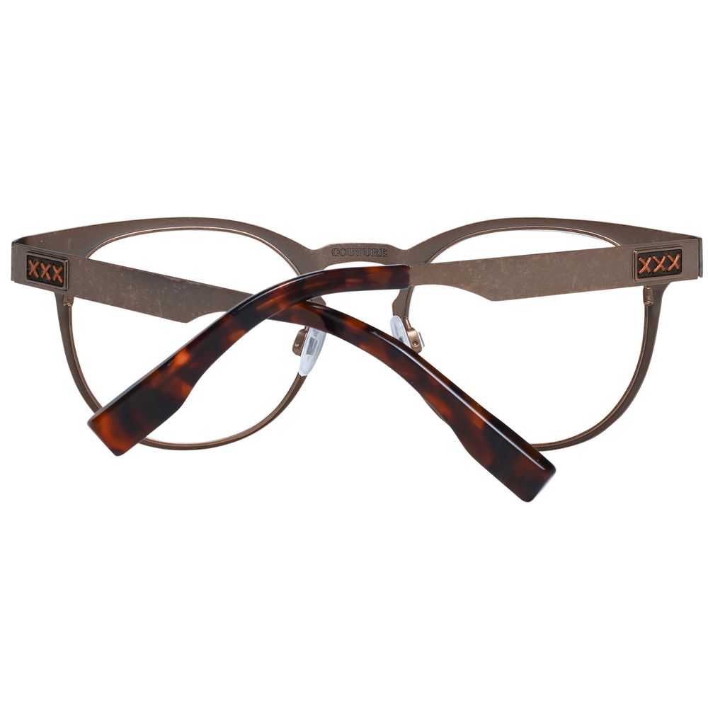 Ermenegildo Zegna Bronze Titanium Glasses (Frames) - Qutton