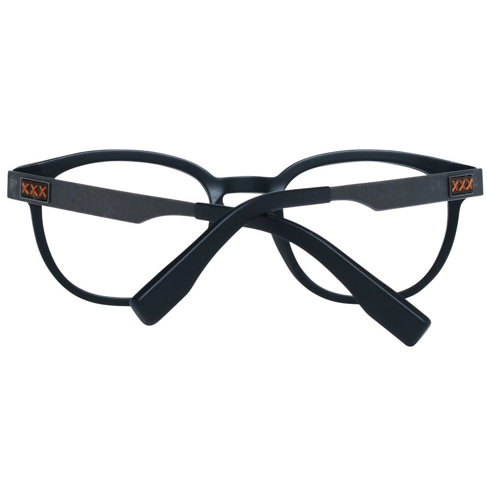 Ermenegildo Zegna Black Plastic Glasses (Frames) - Qutton