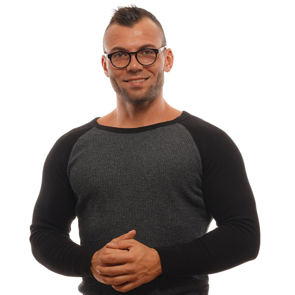 Ermenegildo Zegna Black Plastic Glasses (Frames) - Qutton