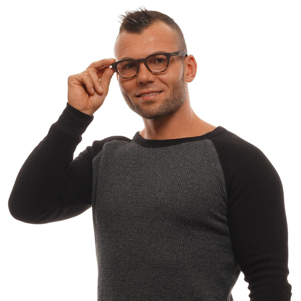 Ermenegildo Zegna Brown Plastic Glasses (Frames) - Qutton