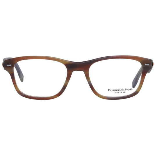 Zegna Couture Brown Men Optical Frames