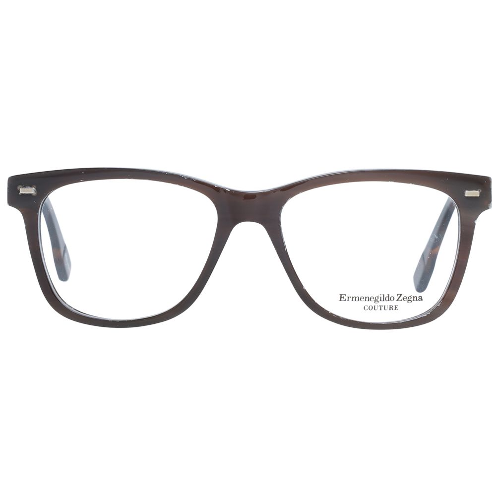 Zegna Couture Brown Men Optical Frames