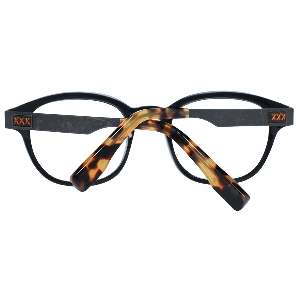 Ermenegildo Zegna Brown Horn Glasses (Frames) - Qutton