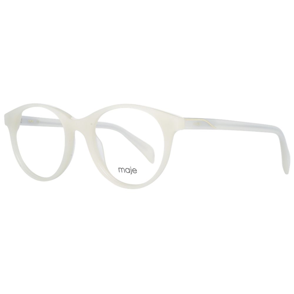 Maje White Acetate Glasses (Frames) - Qutton