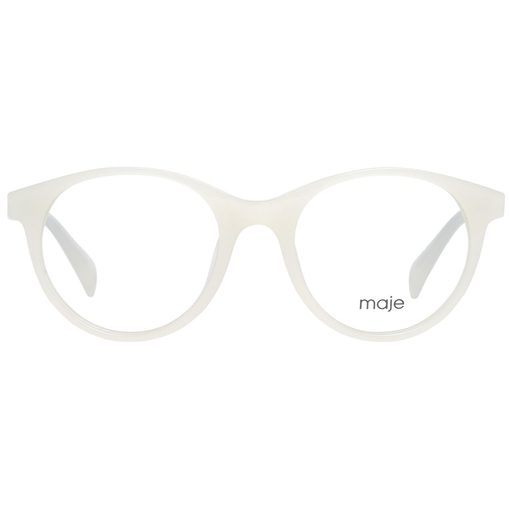 Maje White Acetate Glasses (Frames) - Qutton