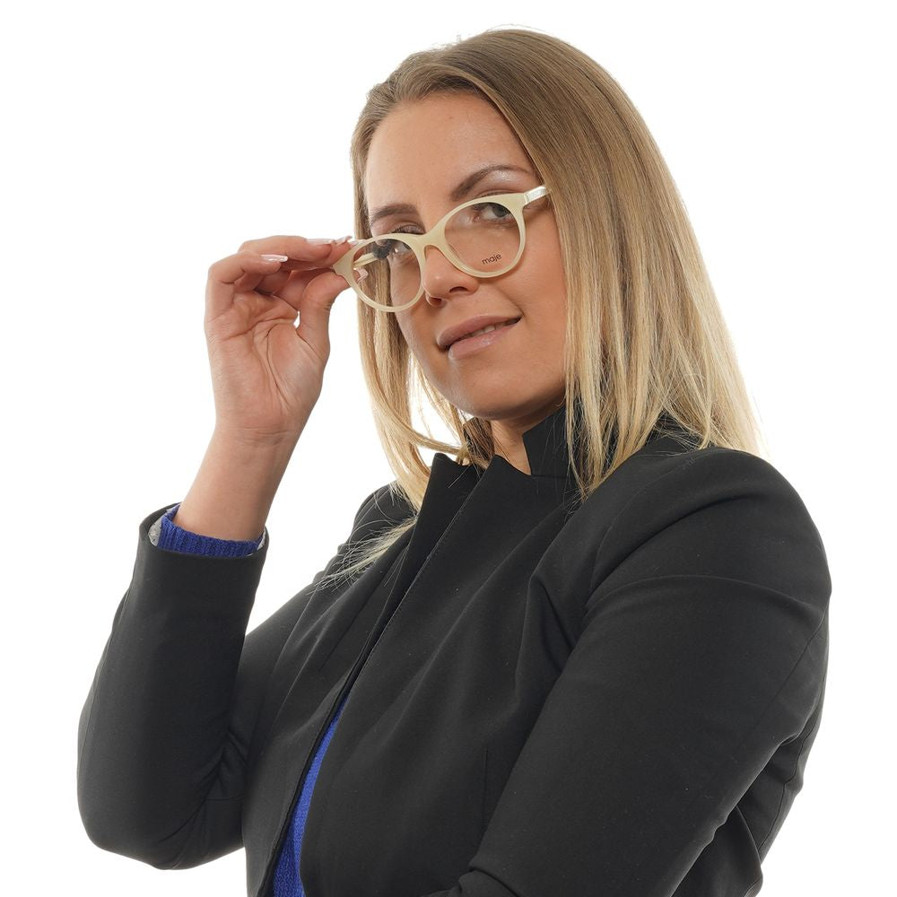 Maje White Acetate Glasses (Frames) - Qutton