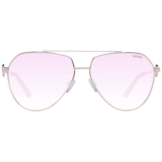 Guess Rose Gold Metal Sunglasses - Qutton