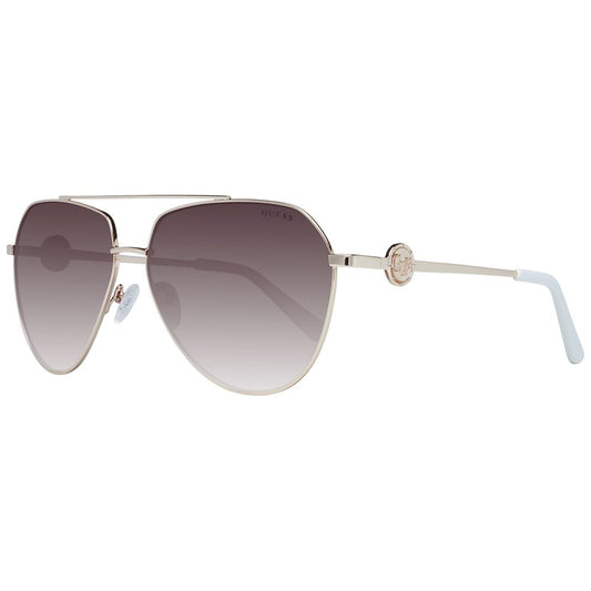 Guess Gold Metal Sunglasses - Qutton