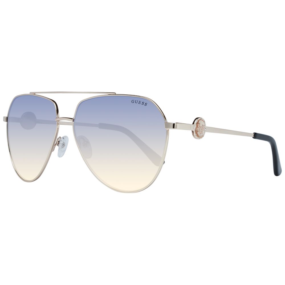 Guess Gold Metal Sunglasses - Qutton