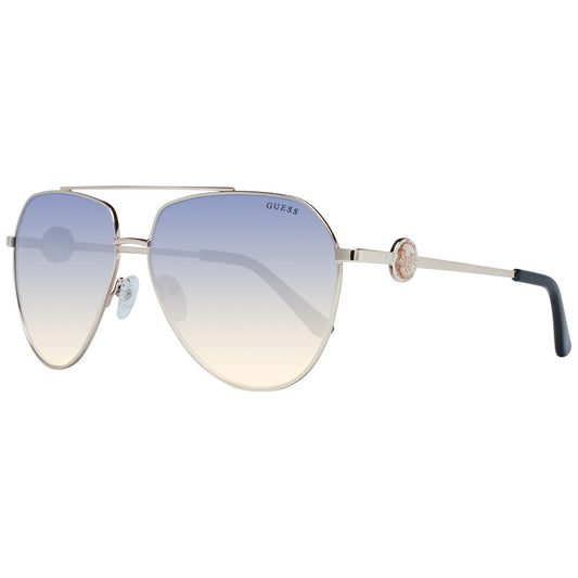 Guess Gold Metal Sunglasses - Qutton
