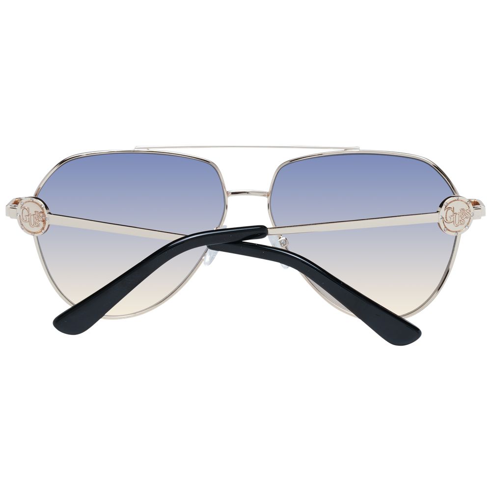 Guess Gold Metal Sunglasses - Qutton