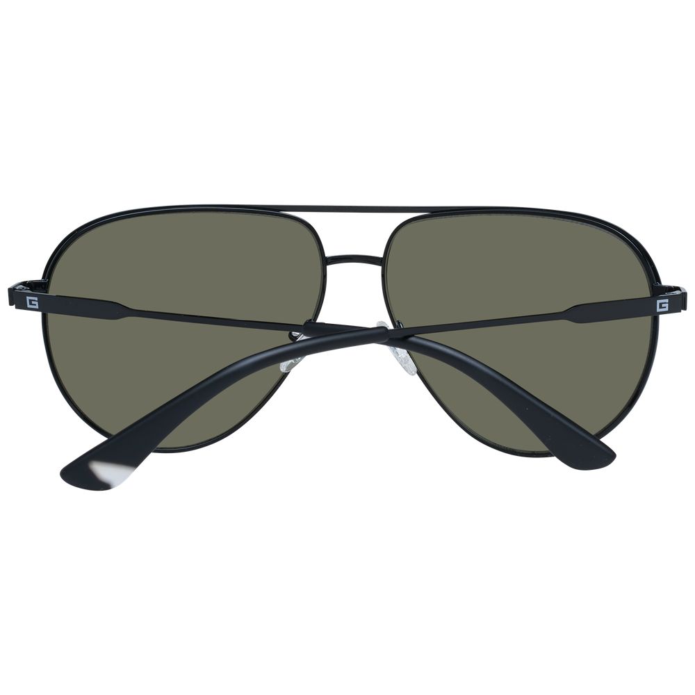 Guess Black Metal Sunglasses - Qutton