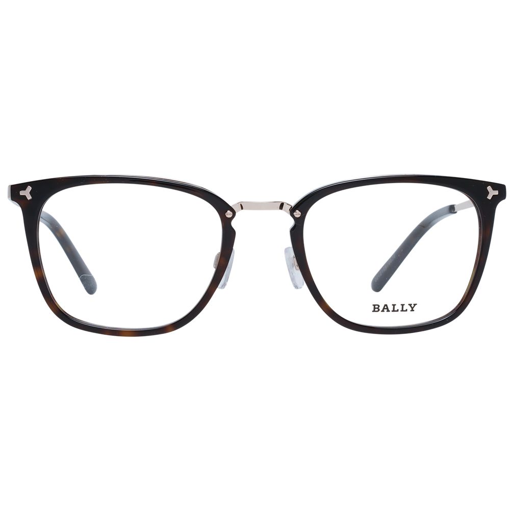 Bally Brown Acetate & Metal Glasses (Frames) - Qutton