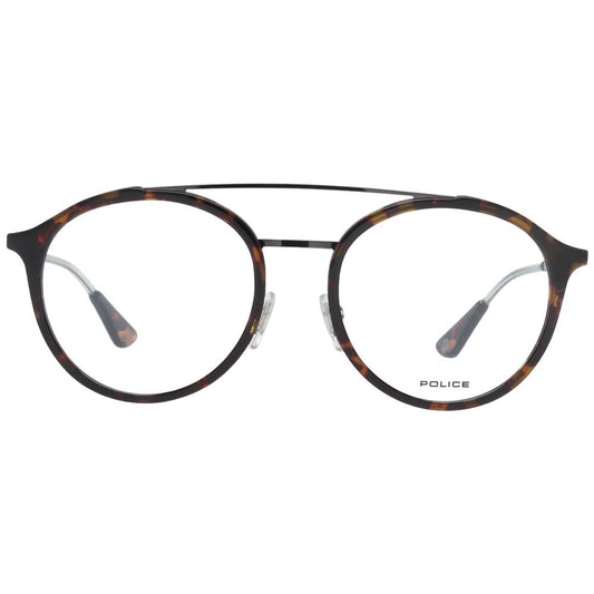 Police Brown Metal & Plastic Glasses (Frames)