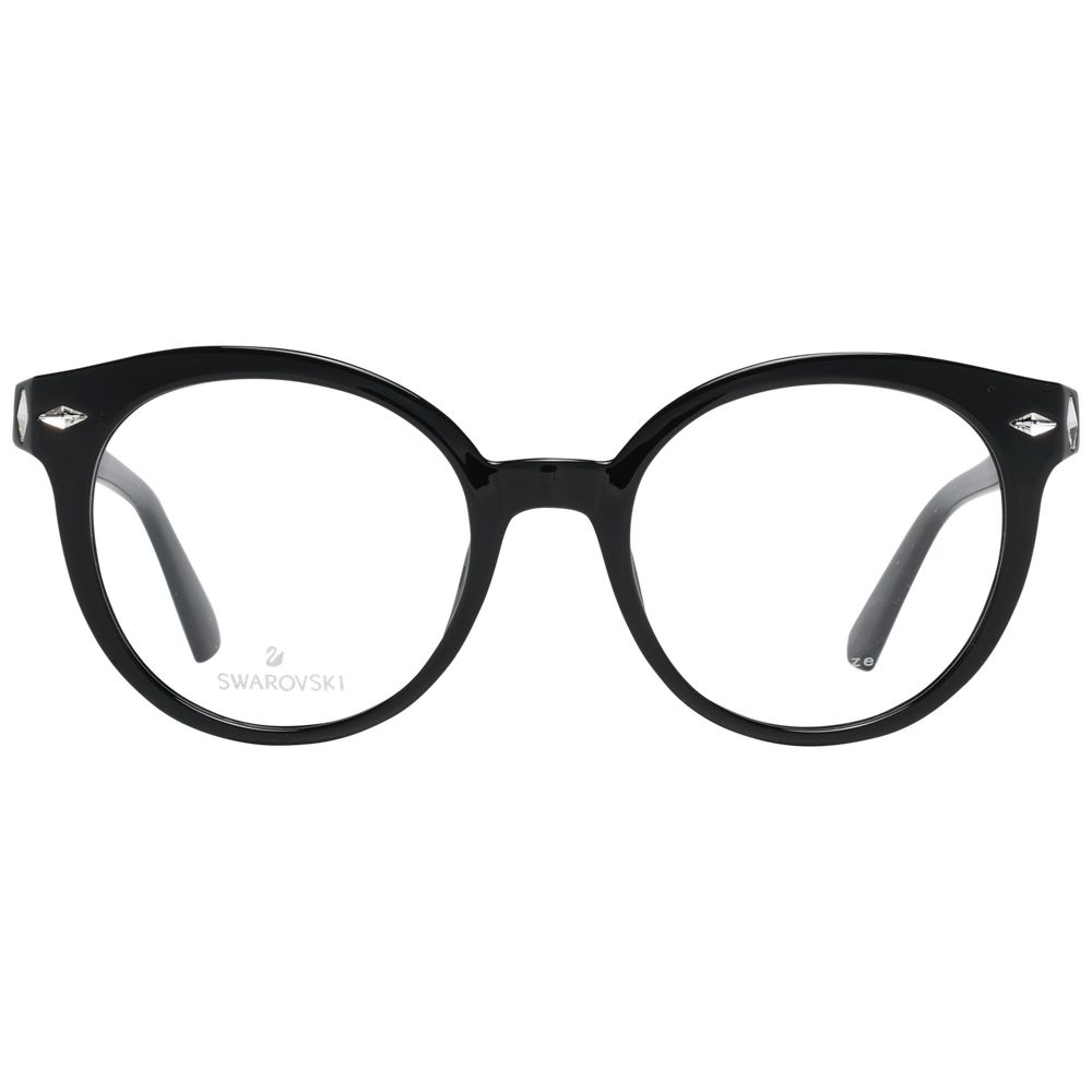 Swarovski Black Plastic Glasses (Frames) - Qutton