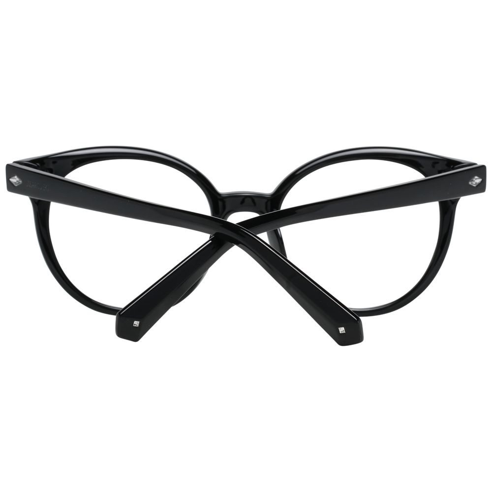 Swarovski Black Plastic Glasses (Frames) - Qutton
