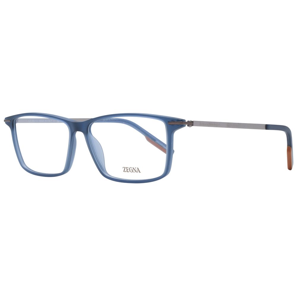 Ermenegildo Zegna Blue Men Optical Frames