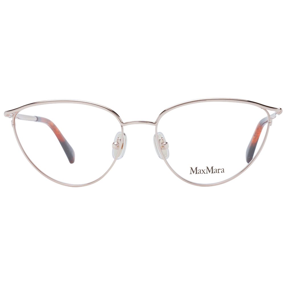 Max Mara Rose Gold Women Optical Frames