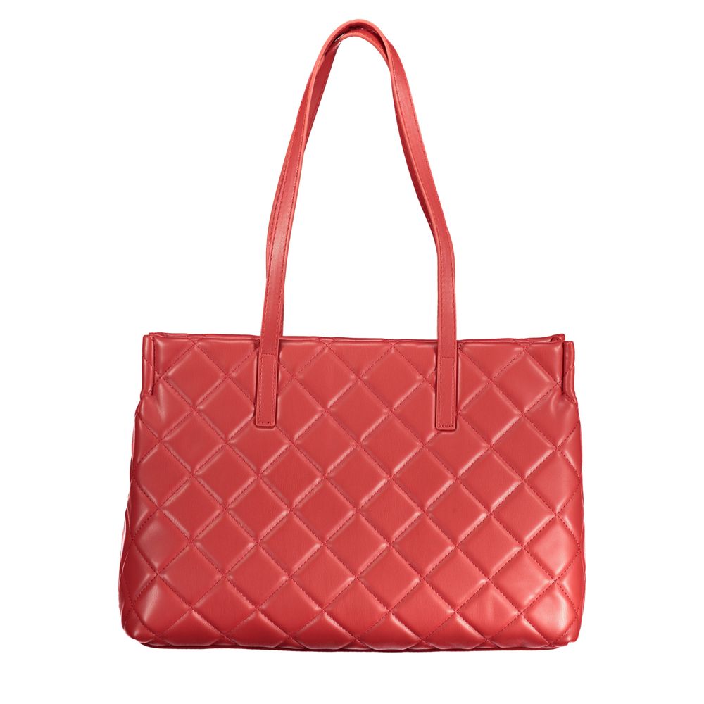 Valentino Bags Red Polyethylene Handbag