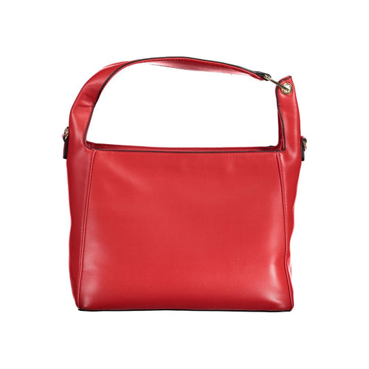 Valentino Bags Red Polyethylene Handbag