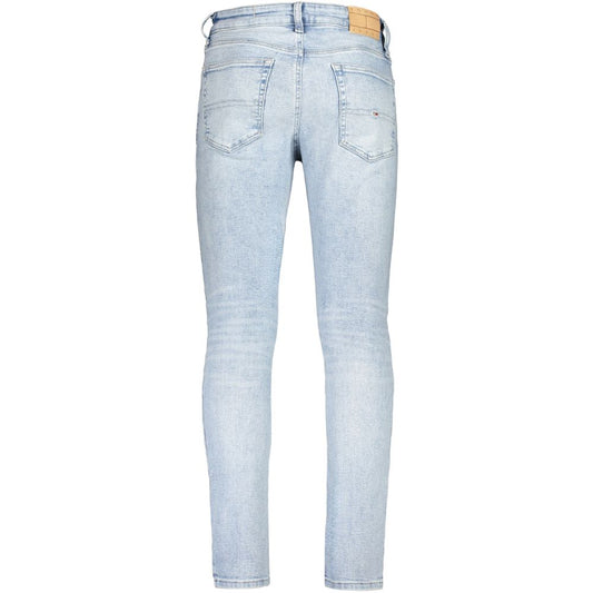 Tommy Hilfiger Light Blue Cotton Jeans & Pant