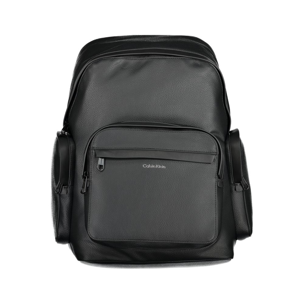 Calvin Klein Black Polyester Backpack