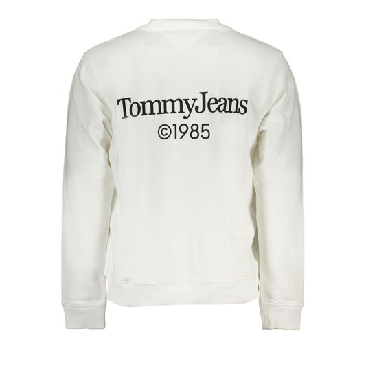 Tommy Hilfiger White Cotton Sweater