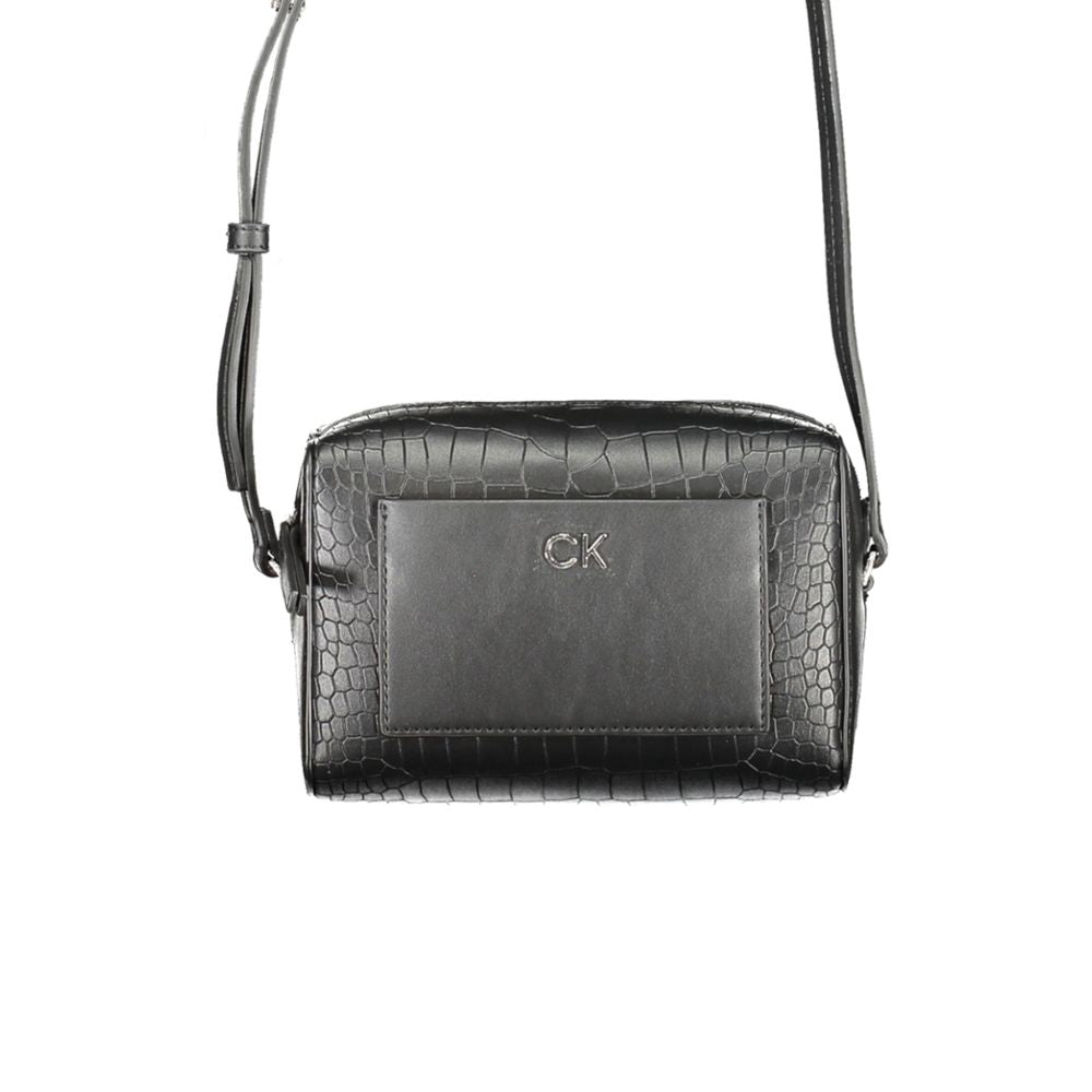 Calvin Klein Black Polyester Handbag