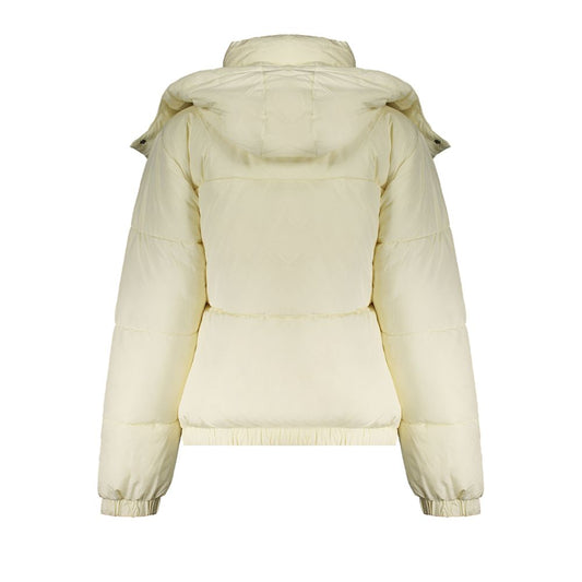 Fila Beige Polyester Women Jacket