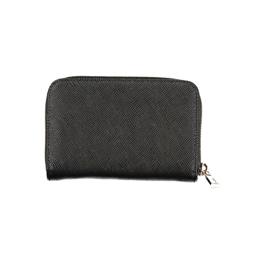 Guess Jeans Black Polyethylene Wallet