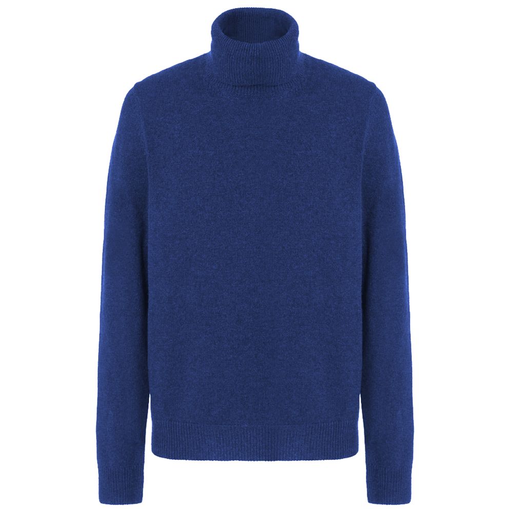 Malo Blue Wool Sweater