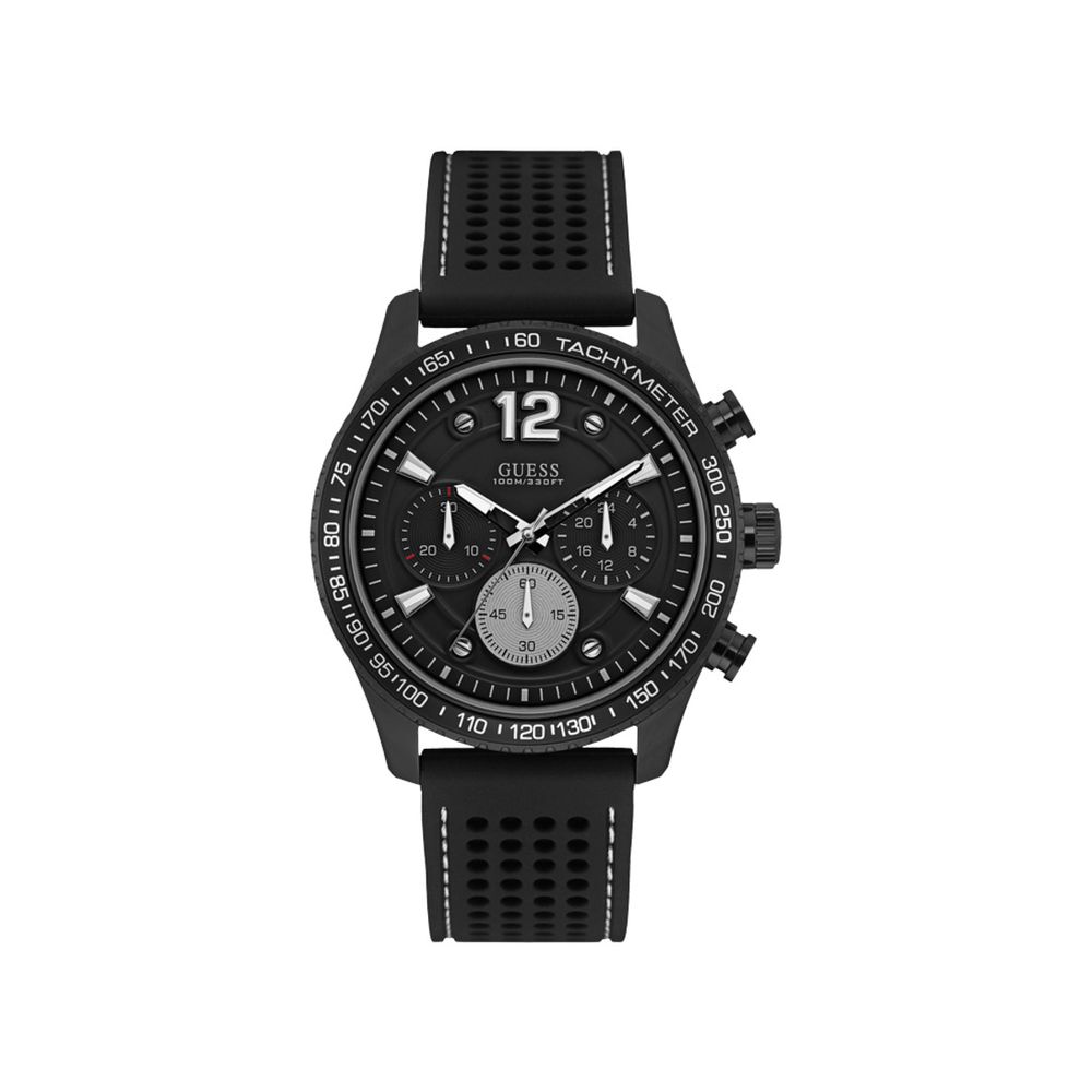 Guess Black Silicone Watch