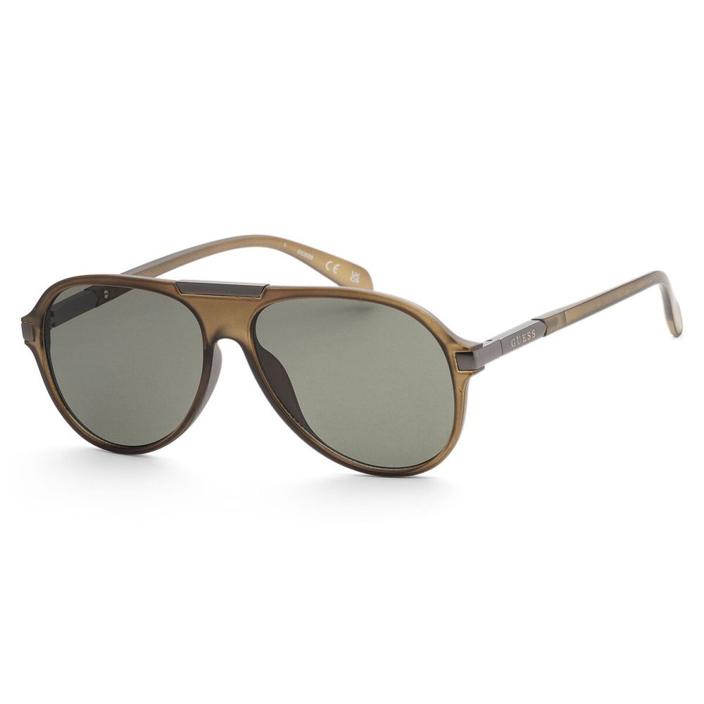 Guess Green Resin Sunglasses