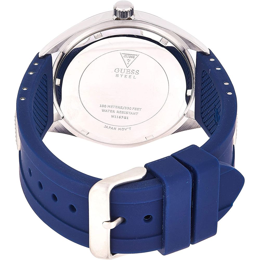 Guess Blue Synthetic Sport Watch