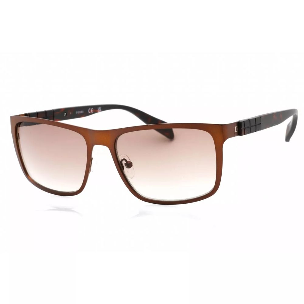 Guess Brown Metal Sunglasses