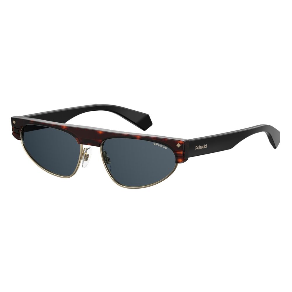 Polaroid Brown Metal Sunglasses