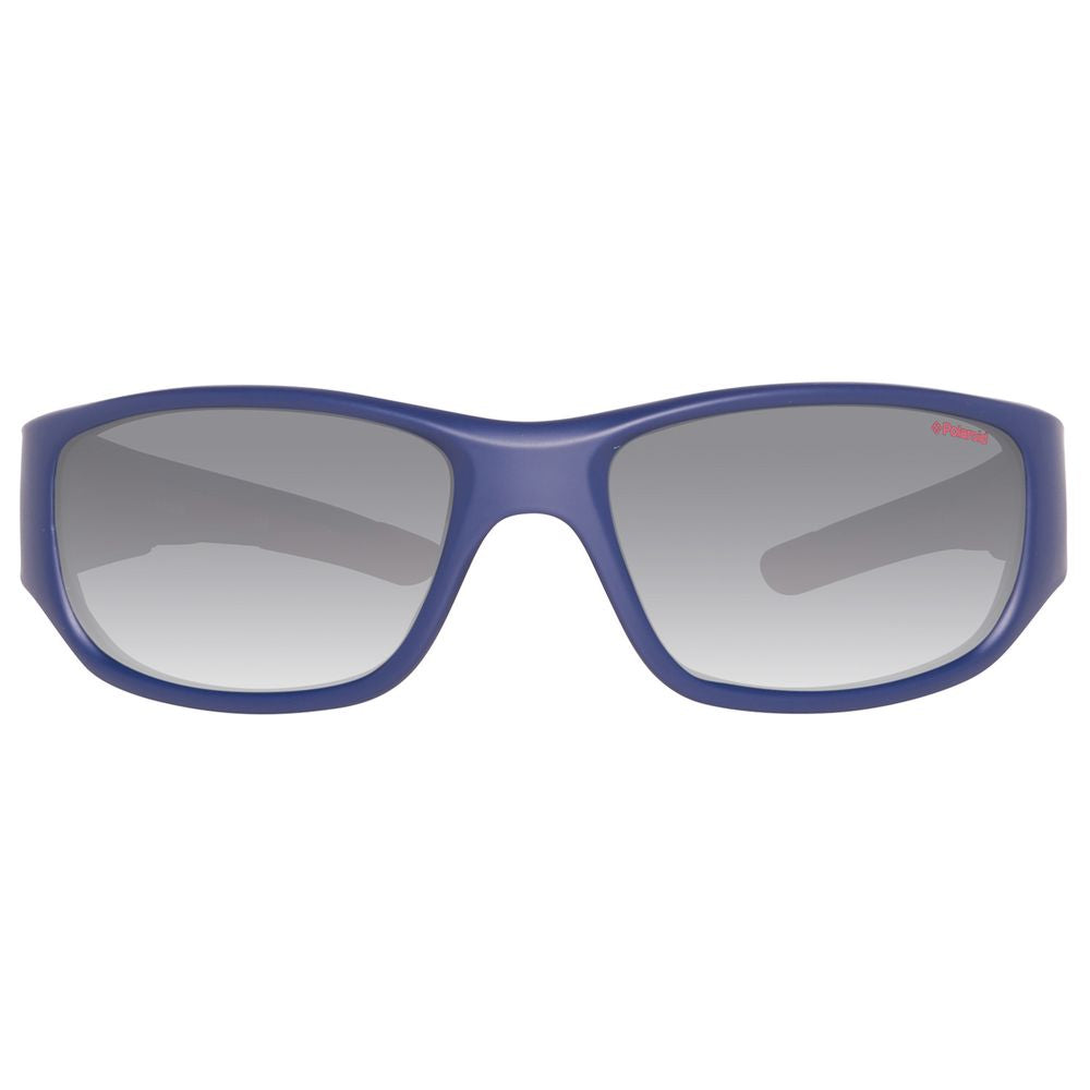 Polaroid Blue Metal Sunglasses