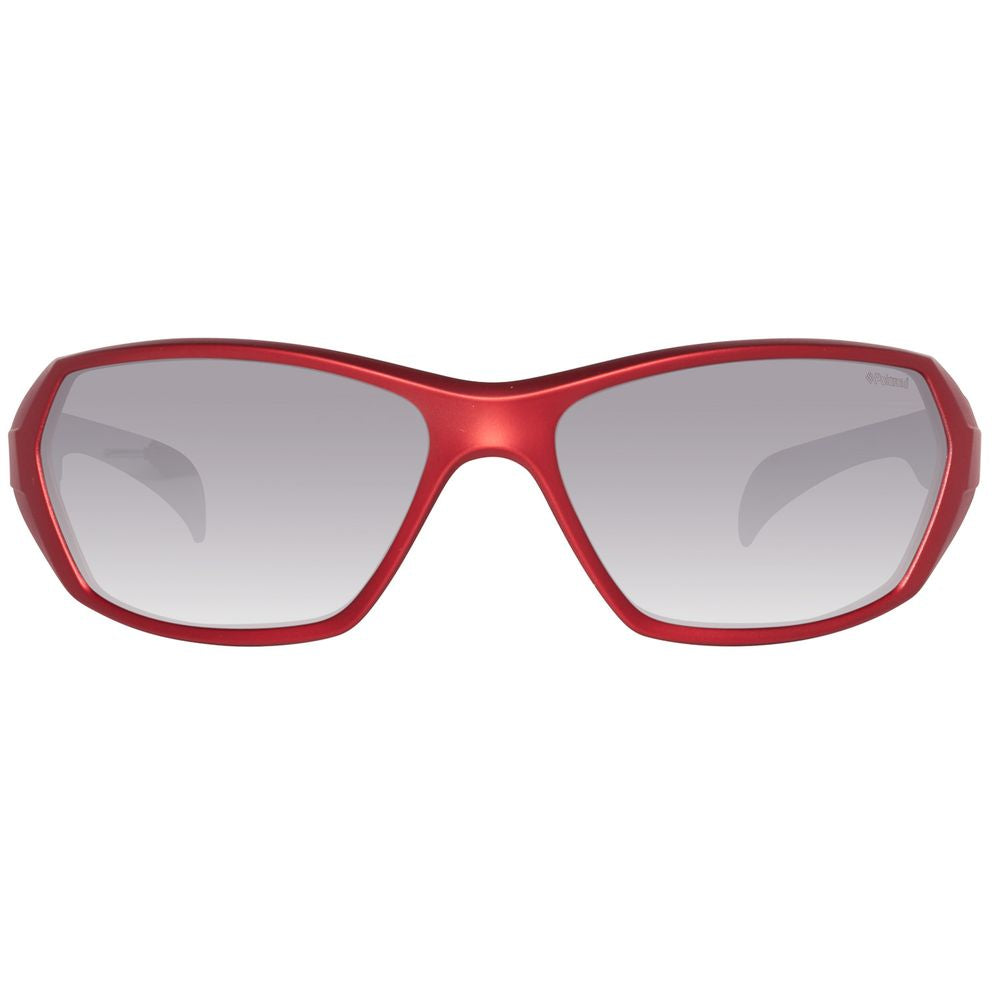 Polaroid Red Acetate Sunglasses