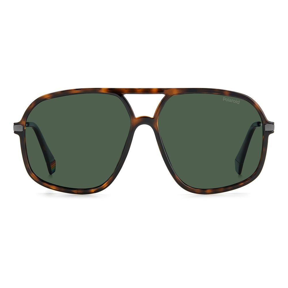 Polaroid Brown Plastic Sunglasses