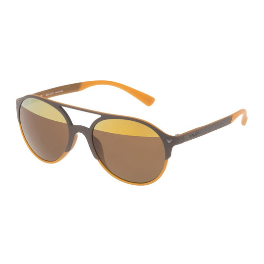 Police Brown Injected Sunglasses