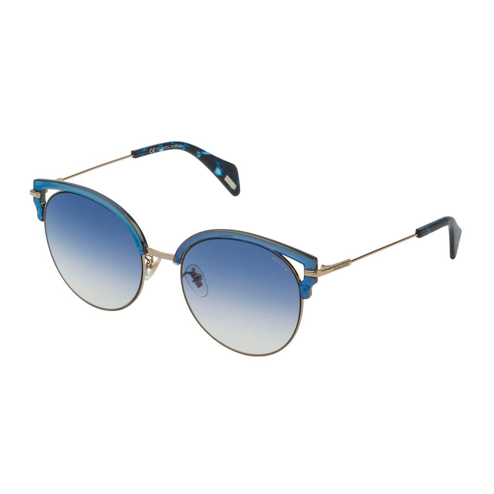 Police Silver Metal Sunglasses