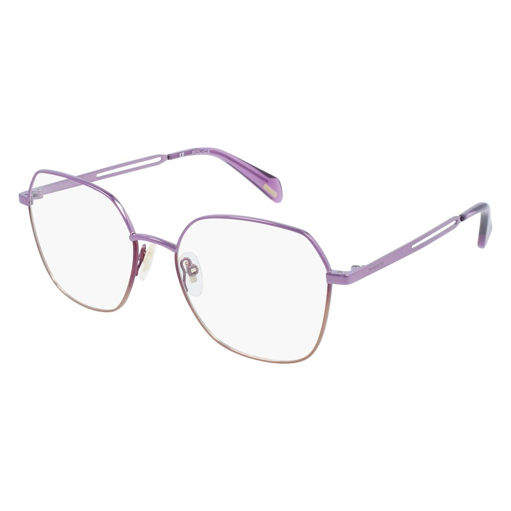 Police Purple Metal Frames